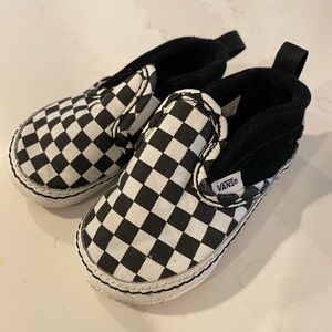 Vans Checker Crib Shoe - Size 4